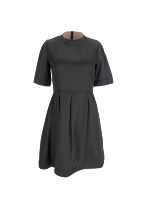 Marni A-line colour-block mini dress - Black