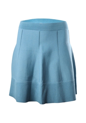 SANDRO flared knitted mini skirt - Blue