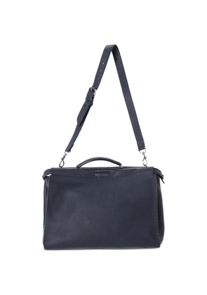 Fendi Pre-Owned large Peekaboo leather shoulder bag - Blue