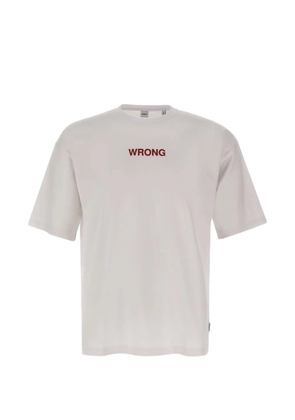 ASPESI crew-neck graphic T-shirt - White