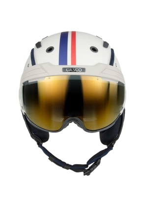Casco striped helmet - White