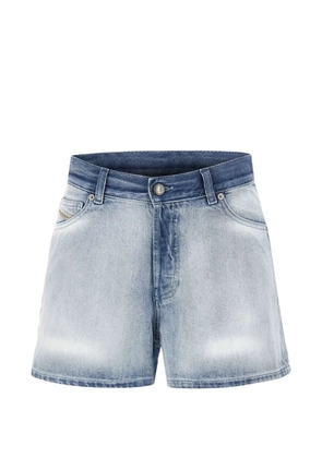 Diesel De-Helios faded high-rise shorts - Blue