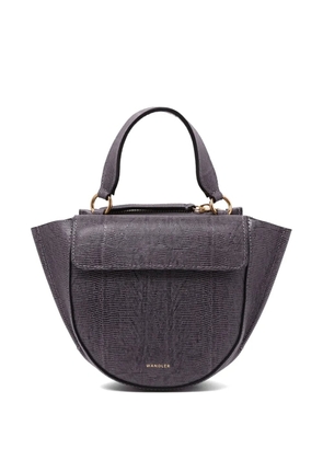 Wandler Hortensia textured shoulder bag - Purple