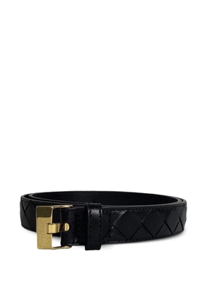 Bottega Veneta Pre-Owned Intrecciato leather belt - Black