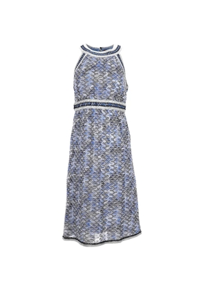 Missoni Pre-Owned halter-neck midi dress - Blue
