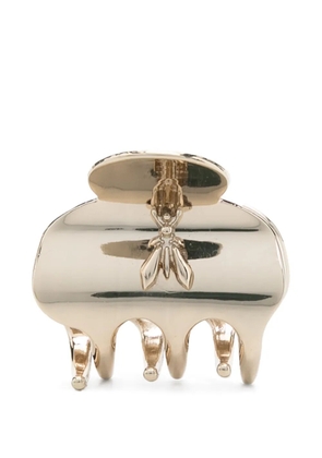 Patrizia Pepe Fly-motif hair clip - Gold