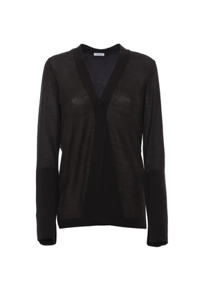 Malo V-neck cardigan - Black