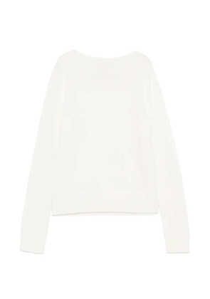 BOMPARD crew neck sweater - White