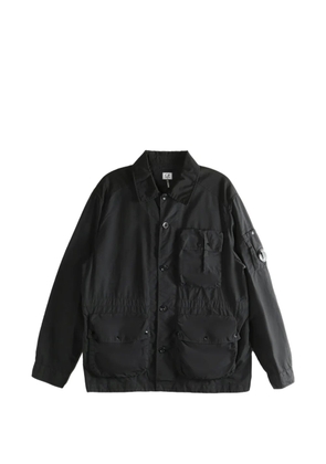 C.P. Company buttoned multi-pocket jacket - Black