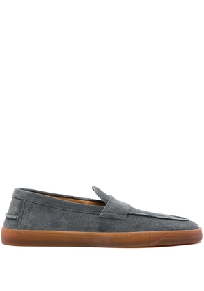Henderson Baracco slip-on suede loafers - Grey