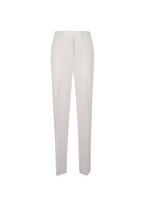 Max Mara straight-leg tailored trousers - White