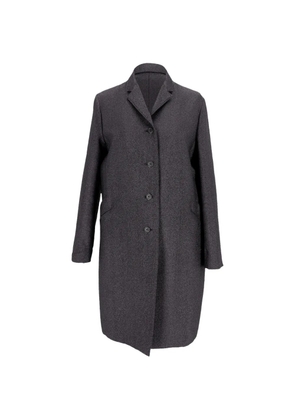 Jil Sander Pre-Owned single-breasted coat - Grey