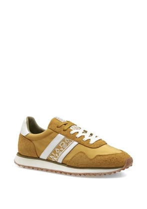 Napapijri Shard striped sneakers - Yellow