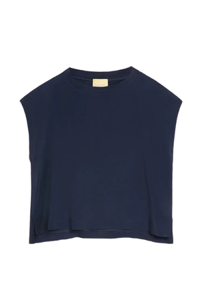 Momoni Curacao crew-neck top - Blue