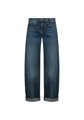 KHAITE cuffed jeans - Blue