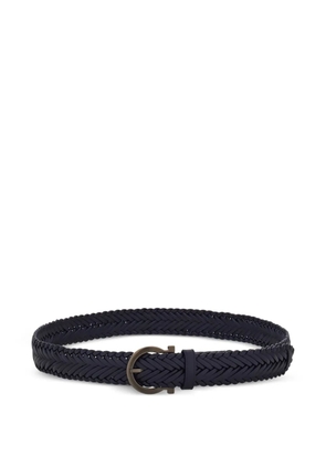 Ferragamo sized Gancini belt - Blue