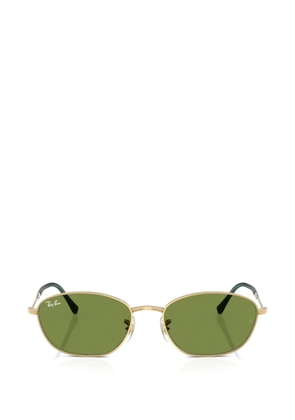 Ray-Ban oval-frame sunglasses - Gold
