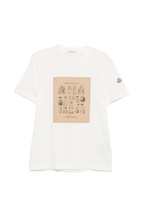 Moncler archive graphic T-shirt - White