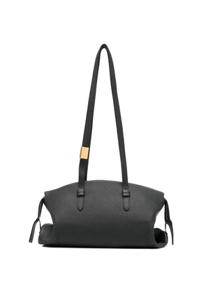 System top handle shoulder bag - Black