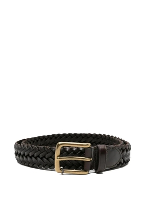 DRAGON DIFFUSION intreccio unito belt - Brown