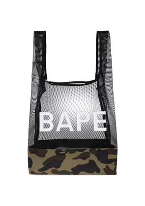 A BATHING APE® 1st Camo mesh tote bag - Green