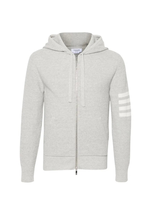 Thom Browne zip-up hoodie - Grey