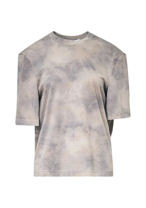 Ordinary Couture Code volume gather T-shirt - Neutrals