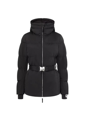 JETSET Dominique belted hooded ski jacket - Black