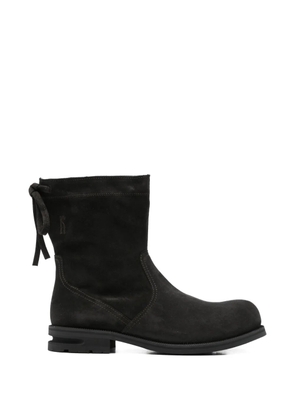 Kiko Kostadinov Farkas zip boots - Brown