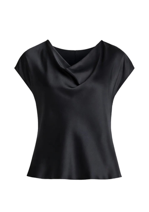 Vince cowl-neck blouse - Black