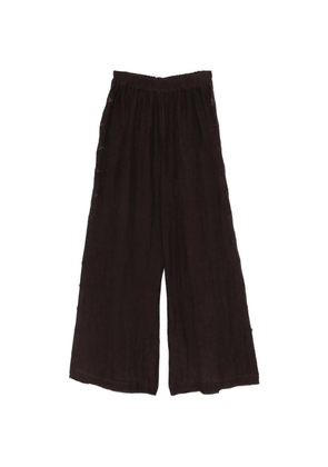 Maurizio Braschi wide-leg trousers - Brown