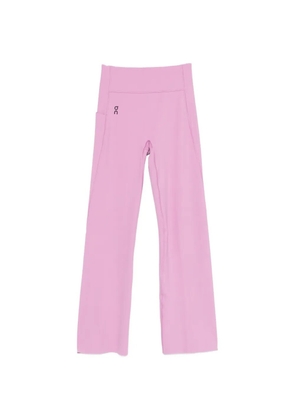On side pocket trousers - Pink