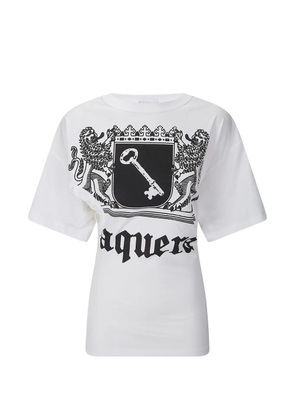 Vaquera twisted-effect T-shirt - White
