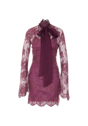 Aniye By Noa scarf mini dress - Red