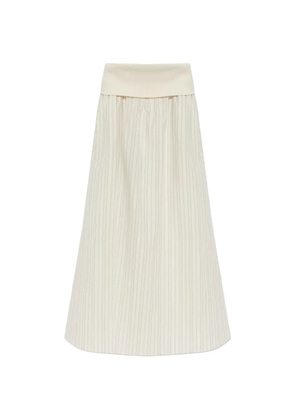 SAMSOE SAMSOE Sathea striped maxi skirt - Neutrals