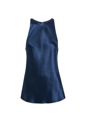 Reformation Saskia halterneck top - Blue