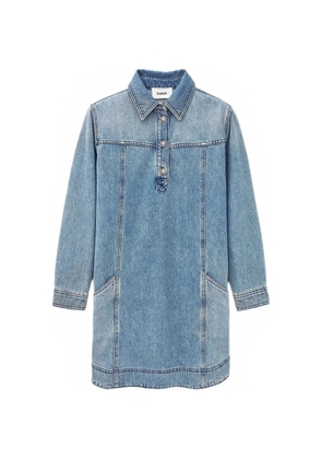 Ba&Sh Tona buttoned denim dress - Blue