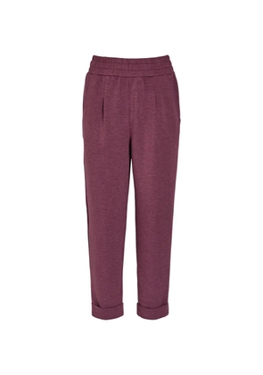 Varley pleated marl trousers - Purple