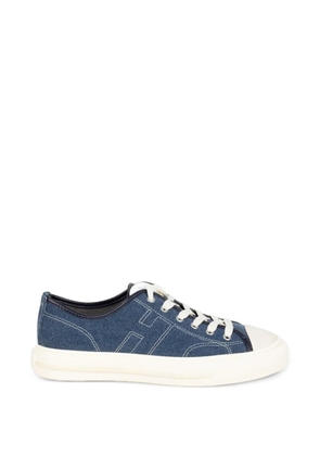 Hogan contrast-stitching sneakers - Blue