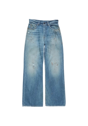 Acne Studios patch-detail jeans - Blue