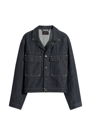 LEMAIRE studded denim jacket - Blue