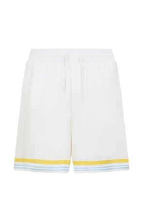 Casablanca silk shorts - White