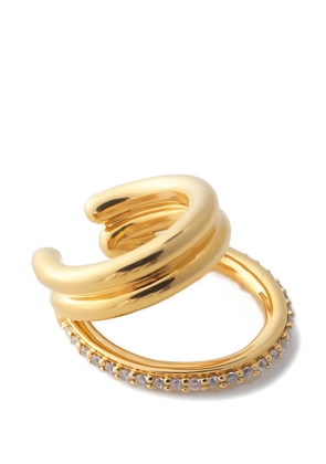 Otiumberg crystal-embellished ear cuff - Gold