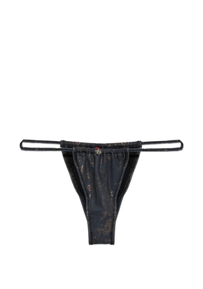 Diesel Jodie-Utlt ribbed bikini bottoms - Black