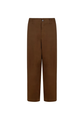FRAME button cuff trousers - Brown