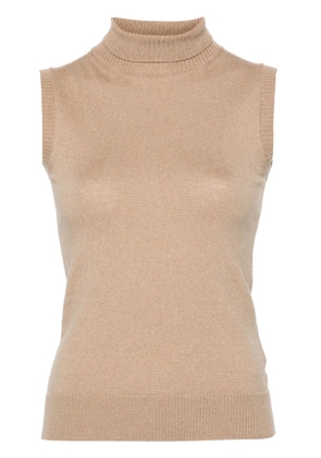 Sportmax Ardenza roll-neck vest - Neutrals