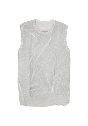 Isaac Sellam Experience sleeveless vest - Grey
