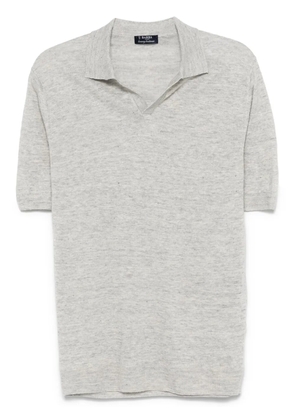 Barba fine-knit T-shirt - Grey