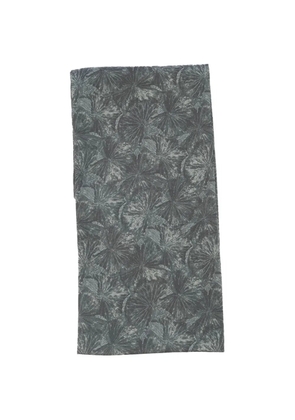 Corneliani floral-pattern scarf - Grey