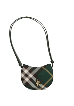 Burberry plaid shoulder bag - Green